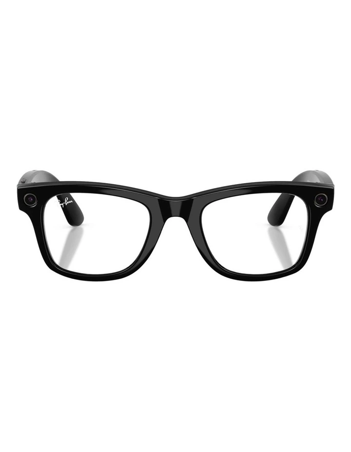 Ray-Ban Ray-Ban | Meta Wayfarer Injected Sunglasses in Black image 2