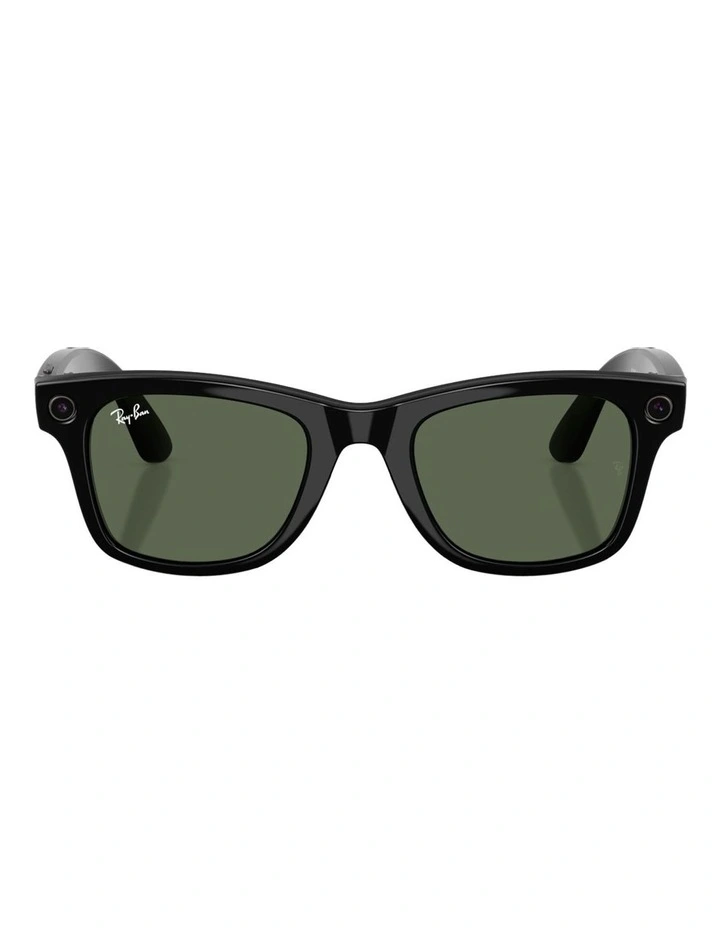 Ray-Ban Ray-Ban | Meta Wayfarer Injected Sunglasses in Black image 1