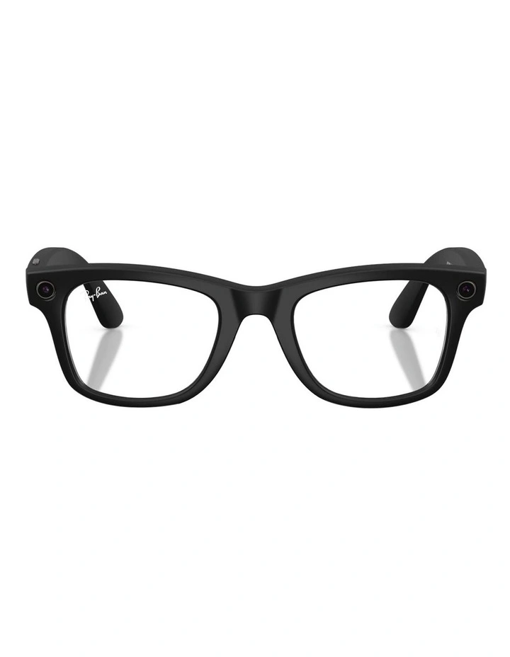Ray-Ban Ray-Ban | Meta Wayfarer Injected Sunglasses in Black image 2