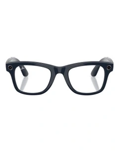 Ray-Ban Ray-Ban | Meta Wayfarer Injected Sunglasses in Blue
