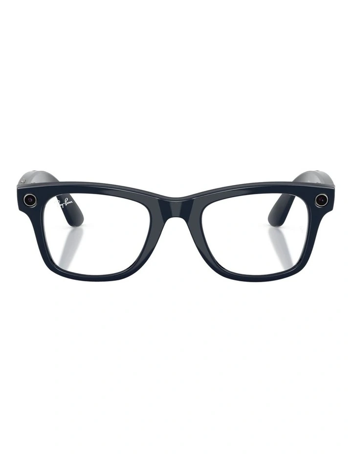 Ray-Ban Ray-Ban | Meta Wayfarer Injected Sunglasses in Blue image 1