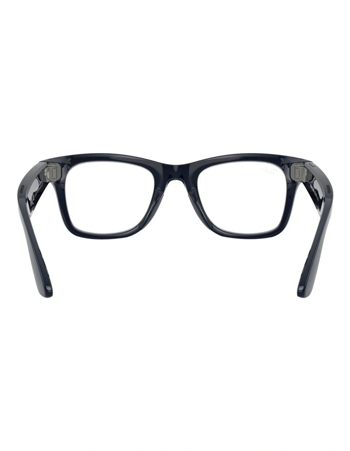 Ray-Ban Ray-Ban | Meta Wayfarer Injected Sunglasses in Blue image 4