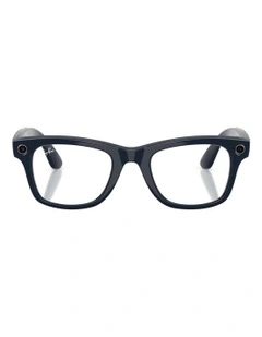 Ray-Ban Ray-Ban | Meta Wayfarer Injected Sunglasses in Blue