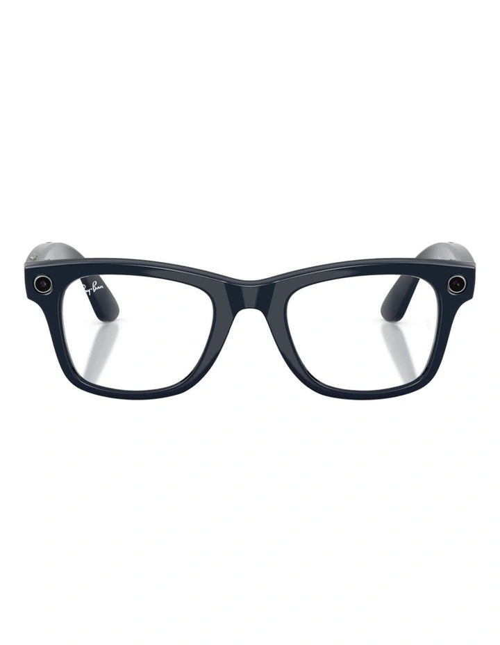 Ray-Ban Ray-Ban | Meta Wayfarer Injected Sunglasses in Blue image 2