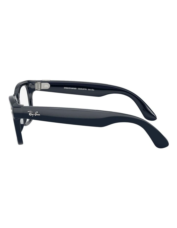 Ray-Ban Ray-Ban | Meta Wayfarer Injected Sunglasses in Blue image 3