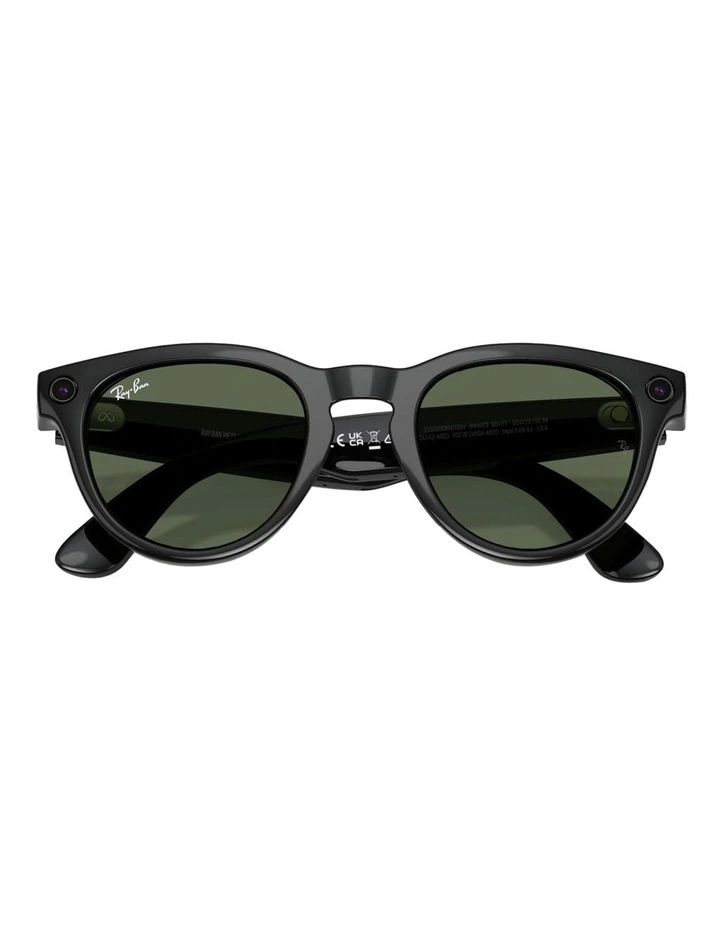 Ray-Ban Ray-Ban | Meta Headliner Injected Sunglasses in Black image 4