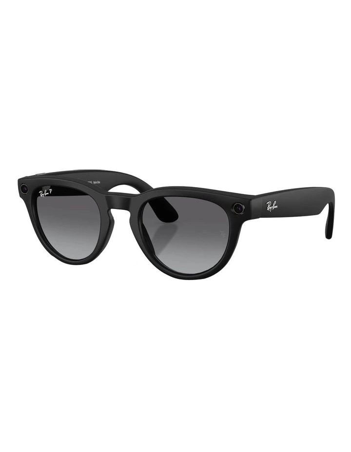Ray-Ban Ray-Ban | Meta Headliner Injected Polarised Sunglasses in Black image 1