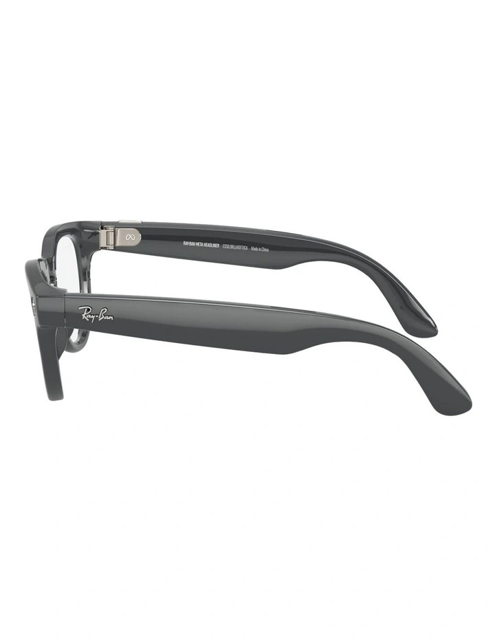 Ray-Ban Ray-Ban | Meta Headliner Injected Sunglasses in Grey image 3
