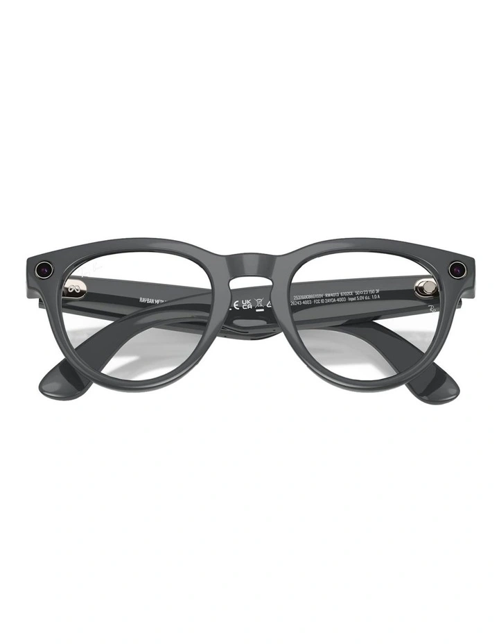 Ray-Ban Ray-Ban | Meta Headliner Injected Sunglasses in Grey image 5