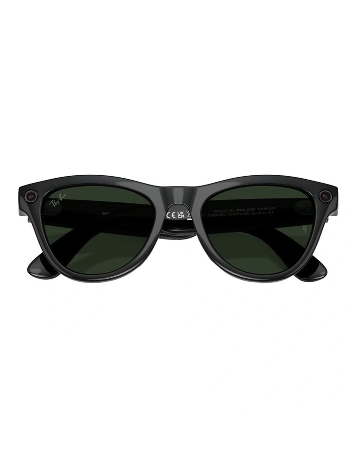 Ray-Ban Ray-Ban | Meta Skyler Injected Sunglasses in Black image 7