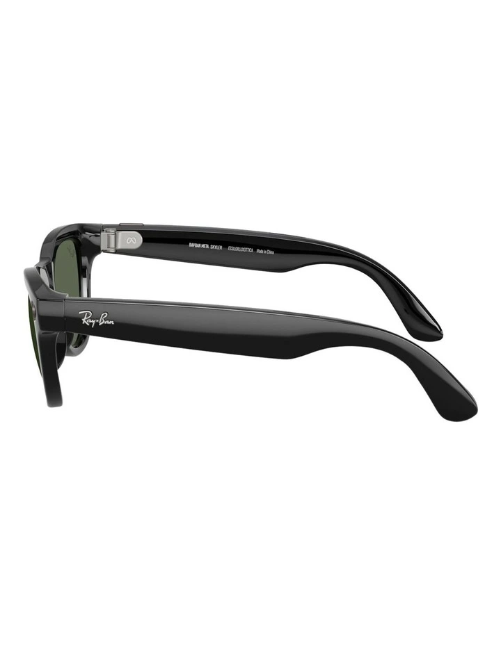 Ray-Ban Ray-Ban | Meta Skyler Injected Sunglasses in Black image 3