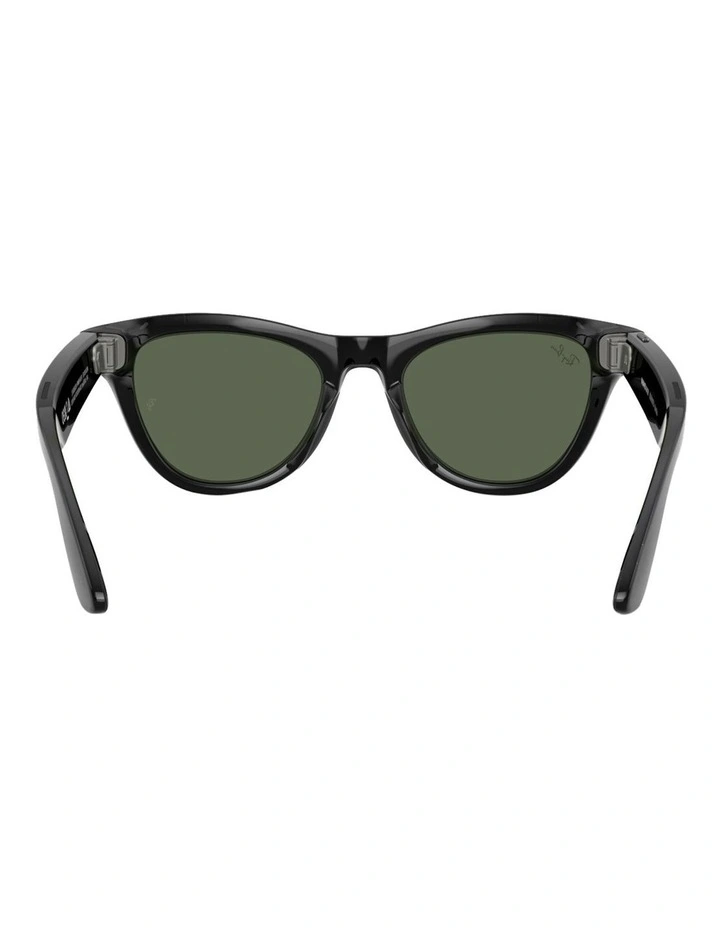 Ray-Ban Ray-Ban | Meta Skyler Injected Sunglasses in Black image 4