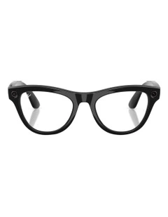 Ray-Ban Ray-Ban | Meta Skyler Injected Sunglasses in Black