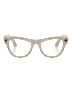 Ray-Ban Ray-Ban | Meta Skyler Injected Sunglasses in Grey