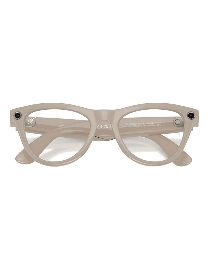 Ray-Ban Ray-Ban | Meta Skyler Injected Sunglasses in Grey image 5