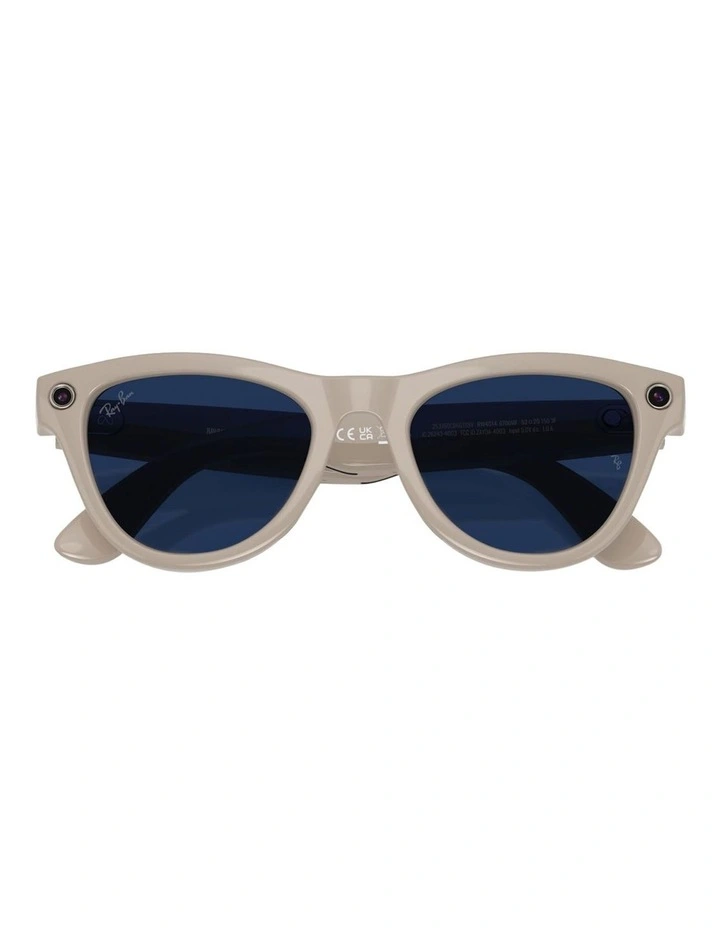 Ray-Ban Ray-Ban | Meta Skyler Injected Sunglasses in Grey image 7