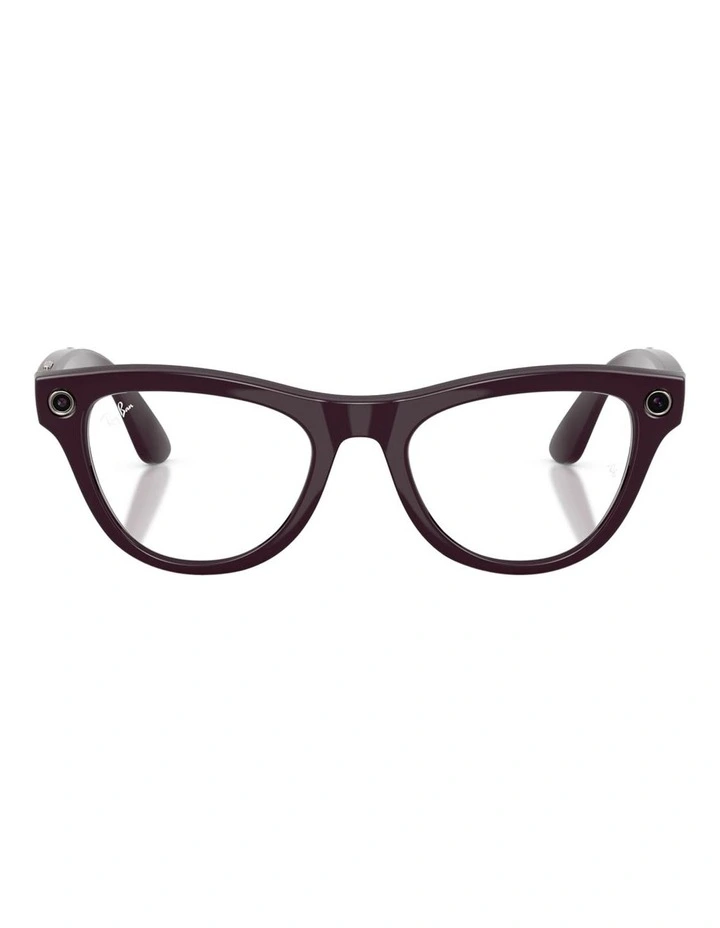 Ray-Ban Ray-Ban | Meta Skyler Injected Sunglasses in Violet image 1