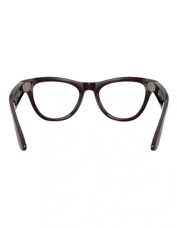 Ray-Ban Ray-Ban | Meta Skyler Injected Sunglasses in Violet image 4