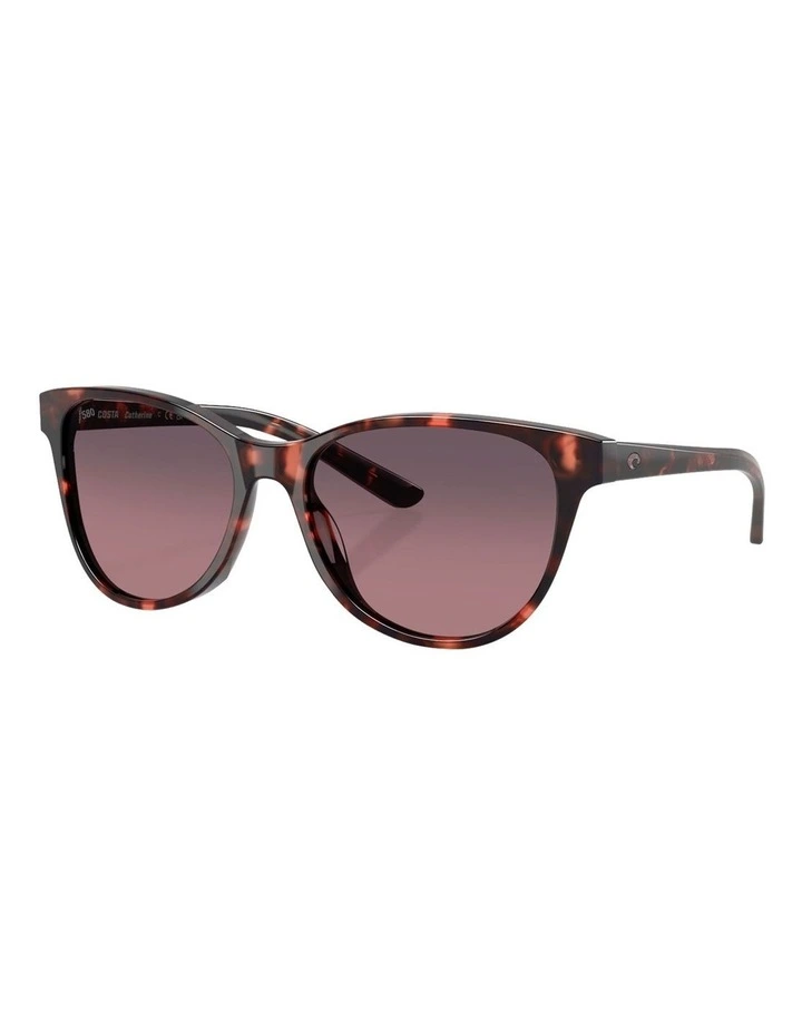 Catherine Acetate Polarised Sunglasses in Tortoise image 1
