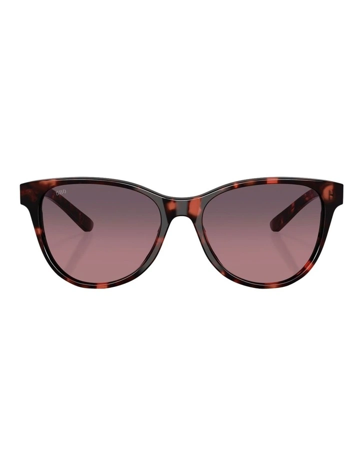 Catherine Acetate Polarised Sunglasses in Tortoise image 2