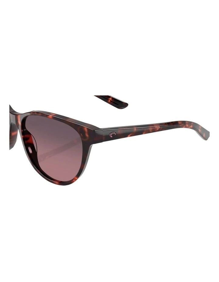 Catherine Acetate Polarised Sunglasses in Tortoise image 6
