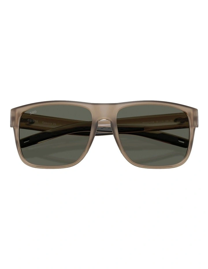 Spearo XL Nylon Polarised Sunglasses in Brown image 5