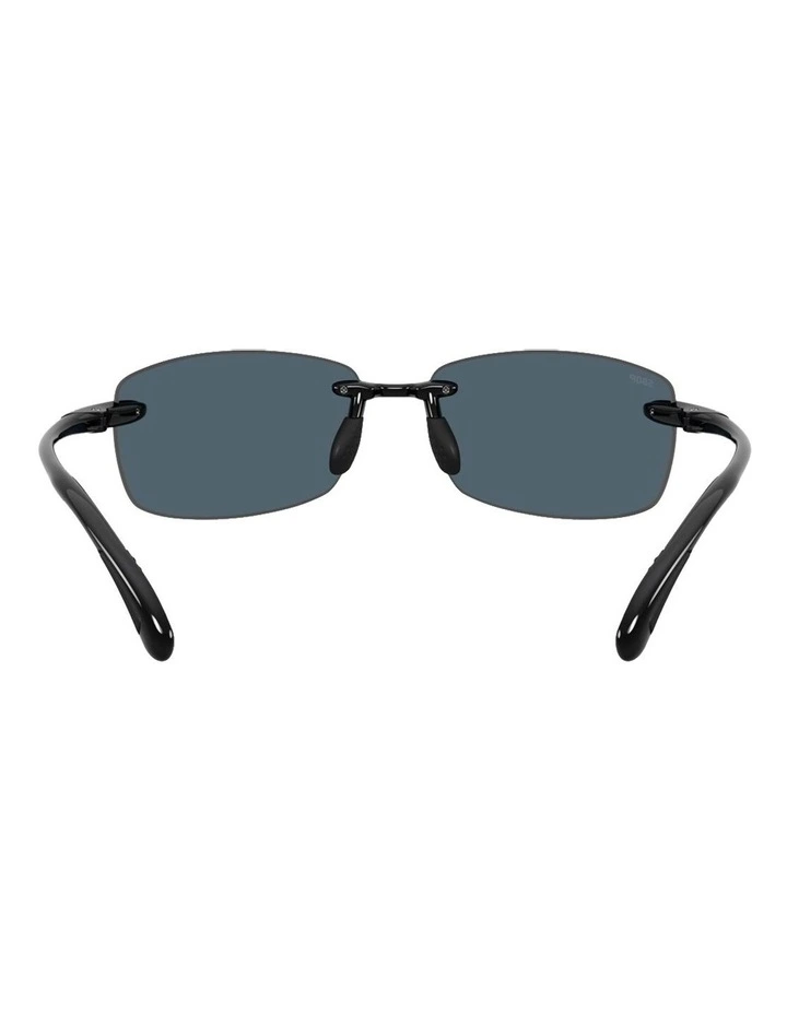 Ballast Injected Polarised Sunglasses in Black image 4