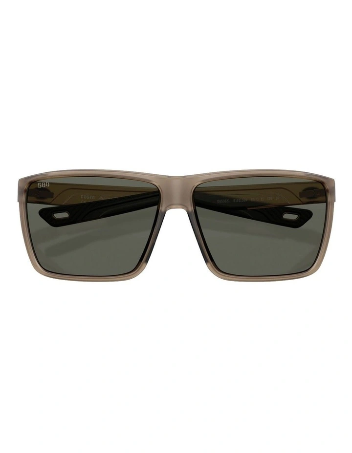 Rincon Injected Polarised Sunglasses in Brown image 2