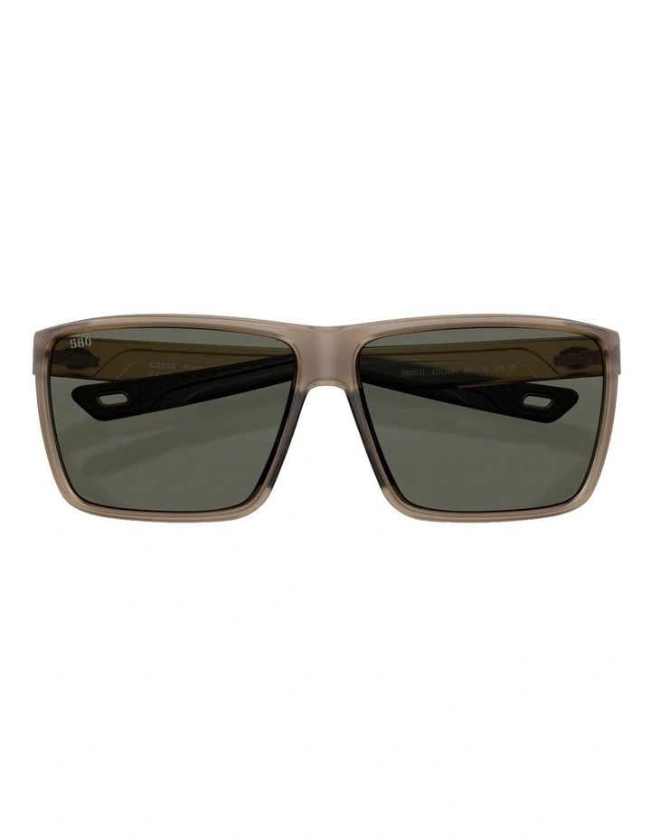 Rincon Injected Polarised Sunglasses in Brown image 3