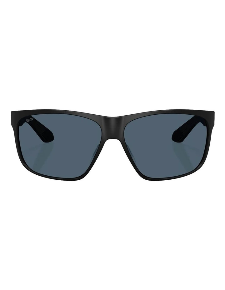 Trades Injected Polarised Sunglasses in Black image 1