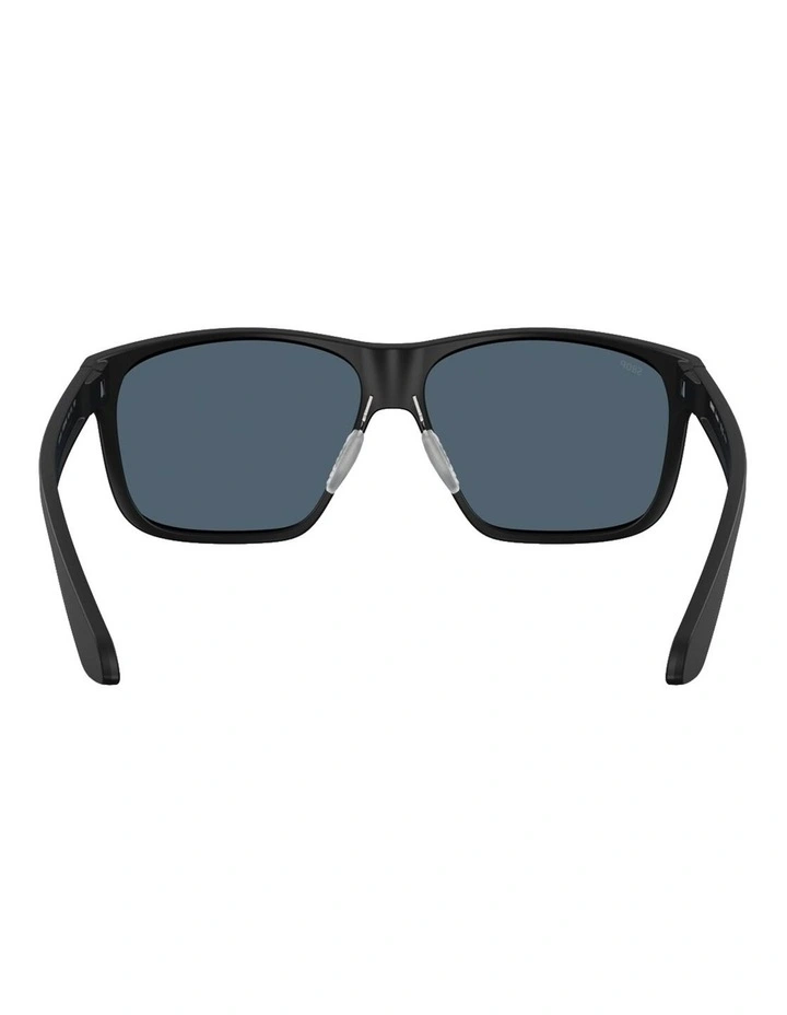 Trades Injected Polarised Sunglasses in Black image 3