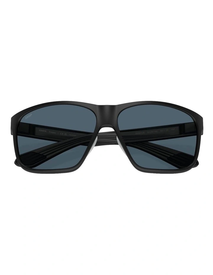 Trades Injected Polarised Sunglasses in Black image 5
