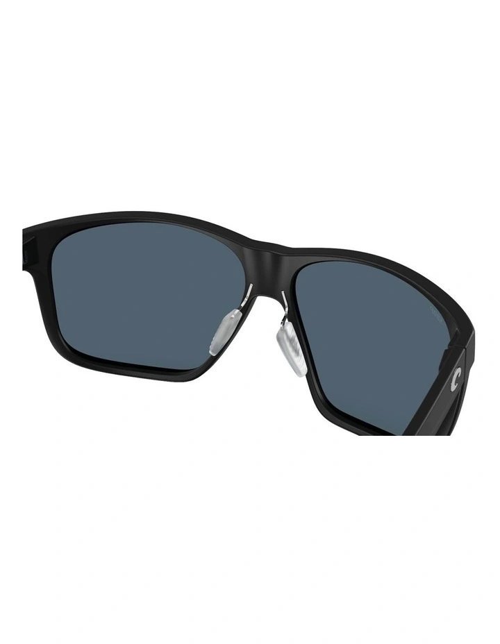 Trades Injected Polarised Sunglasses in Black image 6