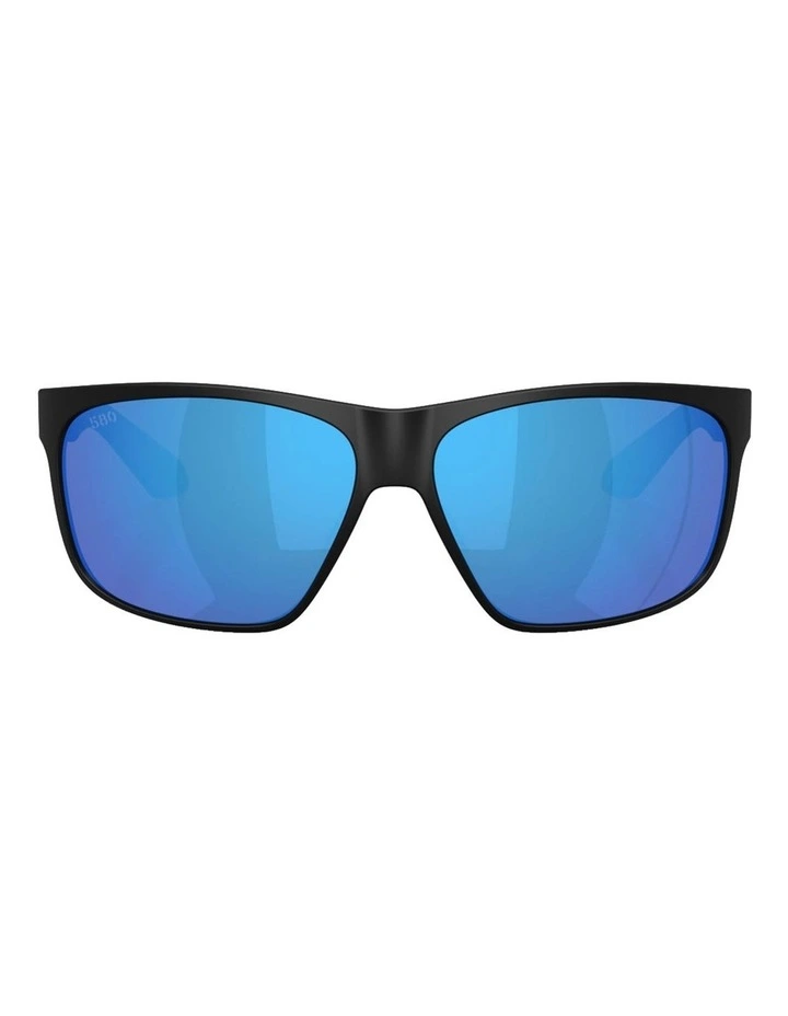 Trades Injected Polarised Sunglasses in Black image 2