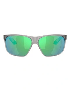 Trades Injected Polarised Sunglasses in Grey