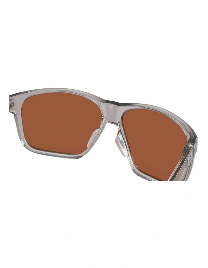 Trades Injected Polarised Sunglasses in Grey image 6