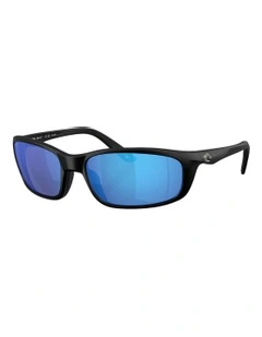 Brine Injected Polarised Sunglasses in Black