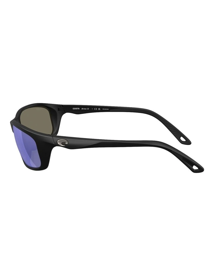 Brine Injected Polarised Sunglasses in Black image 3