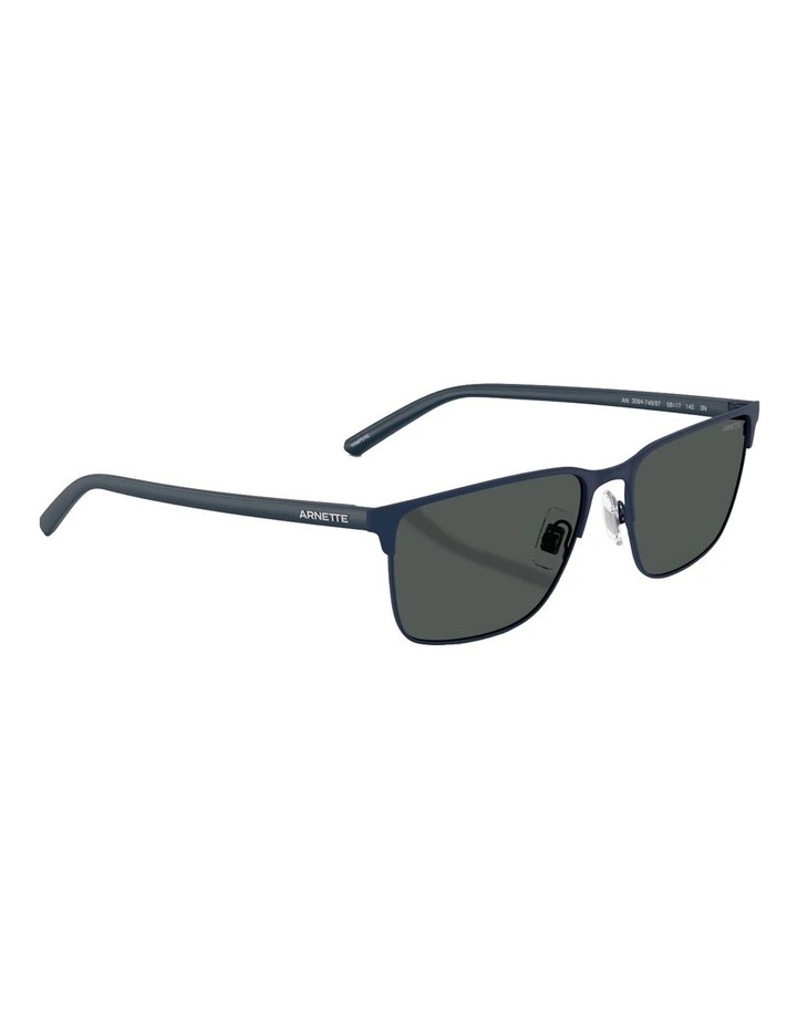 Hampere Metal Sunglasses in Blue image 5