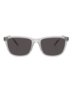 Cortex Injected Sunglasses in Grey