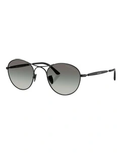 Steel Sunglasses in Black