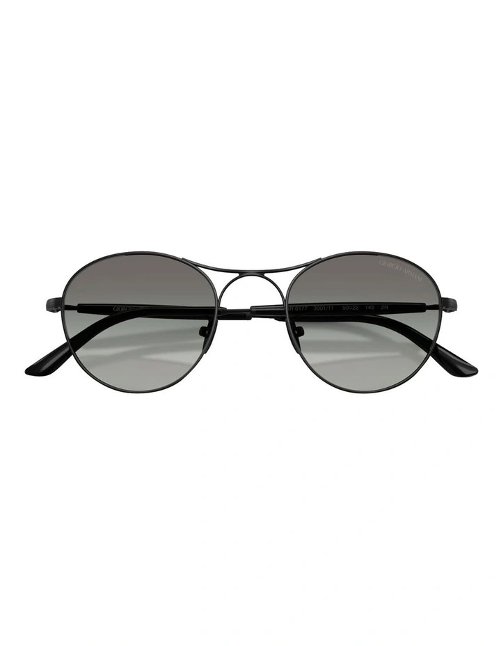 Steel Sunglasses in Black image 5