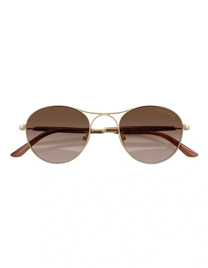 Steel Sunglasses in Gold image 5