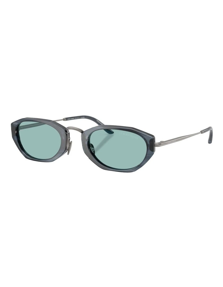 Acetate Sunglasses in Grey image 1