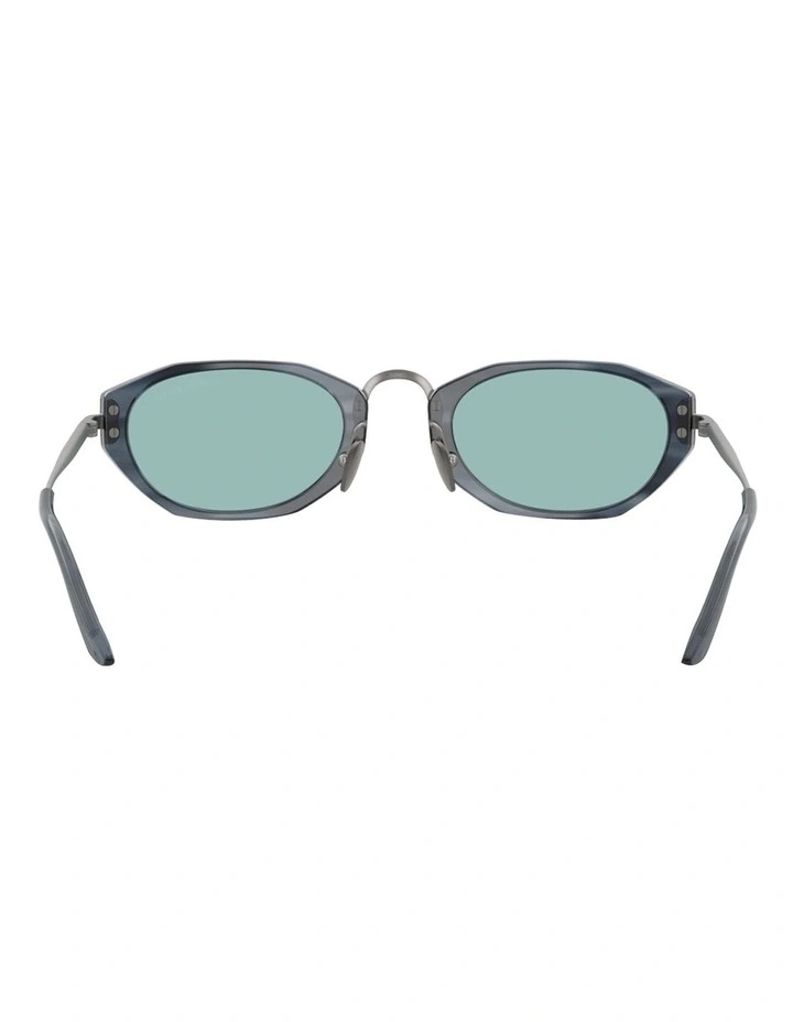 Acetate Sunglasses in Grey image 4