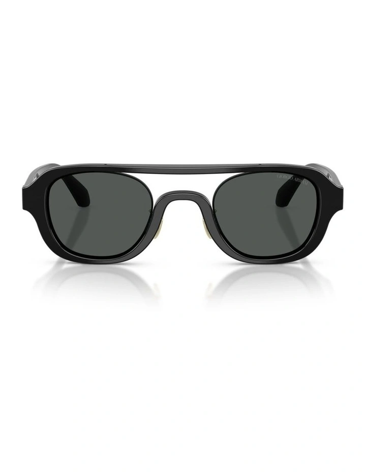 Acetate Sunglasses in Black image 2