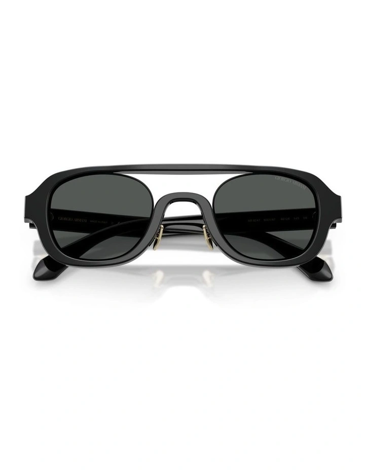 Acetate Sunglasses in Black image 5