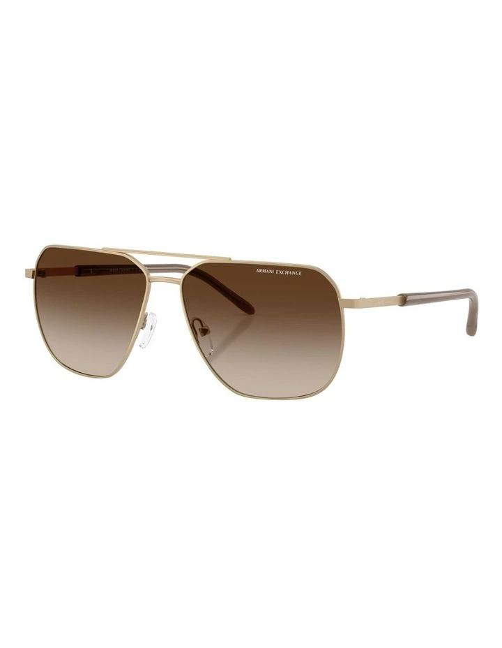 Metal Sunglasses in Gold image 1