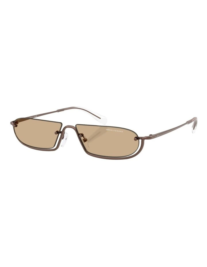 Metal Sunglasses in Copper image 1