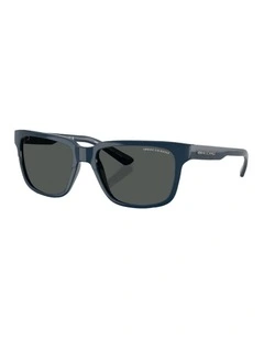 Injected Sunglasses in Blue